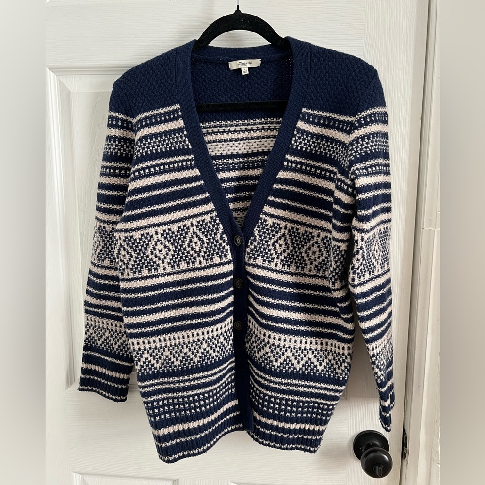 Madewell Fair Aisle Cardigan